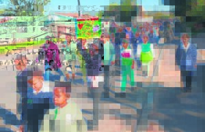 Children march to underscore importance of child safety