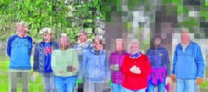 U3A ladies donate plants for hospice garden