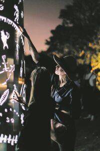 Light art to illuminate the senses
