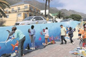 Gordon’s Bay gets a splash of colour