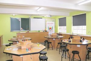 Laboratorium sal SLP-leerders help