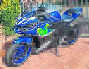 Motorcycle stolen