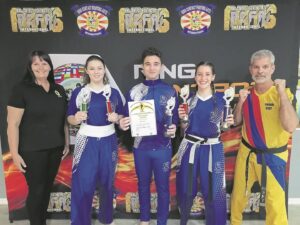 Podium finishes for local kick-boxers