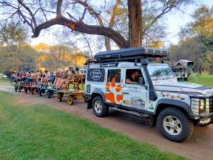 Buitelug-ekspo vir gesinne in Grabouw net die plek om te wees