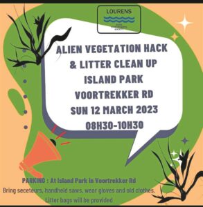 Come along, help hack alien vegetation and clean-up the litter
