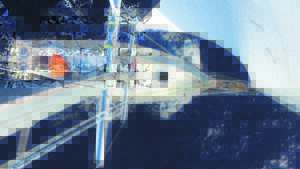 SAILING: Kirsten’s leading the race