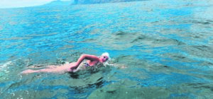 Learner youngest to cross False Bay