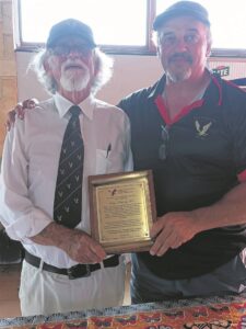 Rugbylegende met verjaardagpartytjie gevier