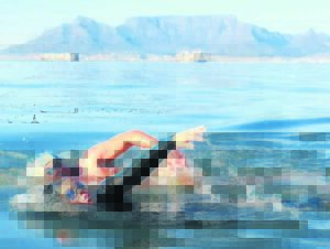 Record swim for determined Karli