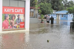 Storms wreak havoc on properties across the Helderberg, some parts with waste-high flooding