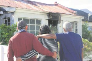 Historiese woning vernietig