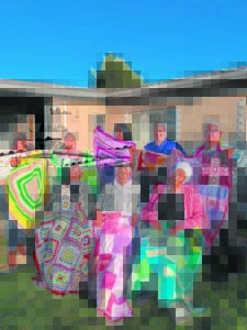 Heirlooms for posterity knitted by family