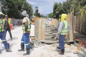 Overflowing sewage is wreaking more havoc on Strand roads