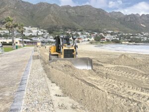 ‘Beach lowering’ to be concluded by November’s end