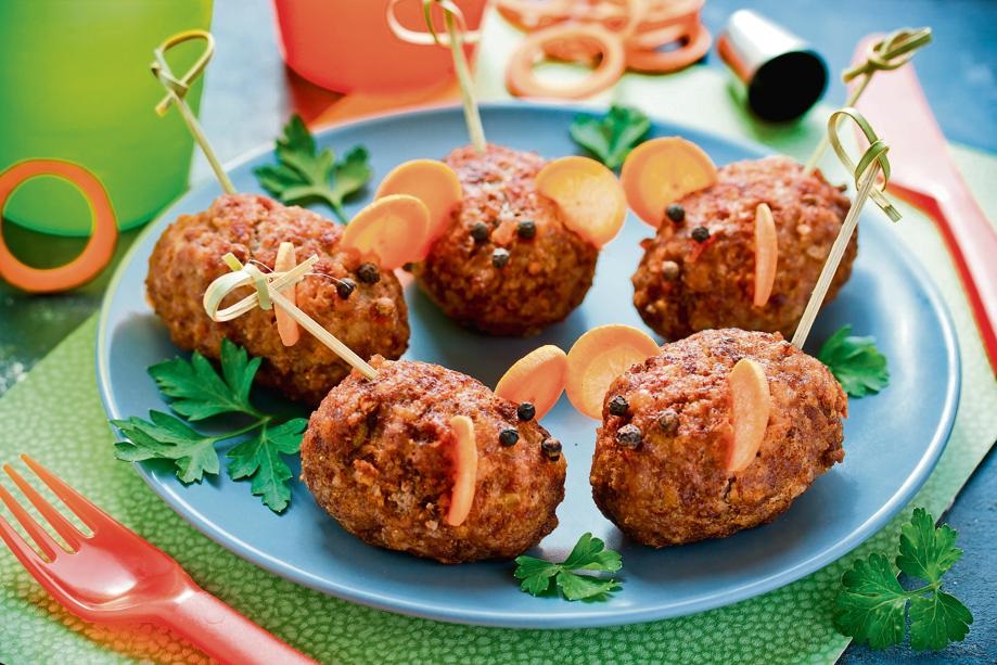 Veggie-Packed Meatballs 