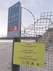 Beachgoers at risk due to pollution