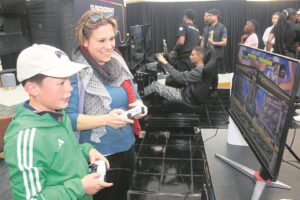 PHOTOS: Gaming prowess to the fore