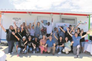 New library for Christmas Tinto Primary School