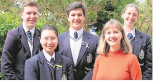 Reaping the fruits of their hard work