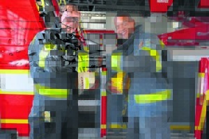 H’berg firefighters ‘wear it all’ in race against the clock for charity