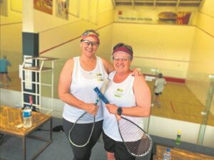 Nothing phases squash doubles partners