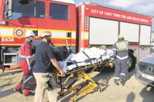 Construction workers rescued after trench collapse in Gordon’s Bay