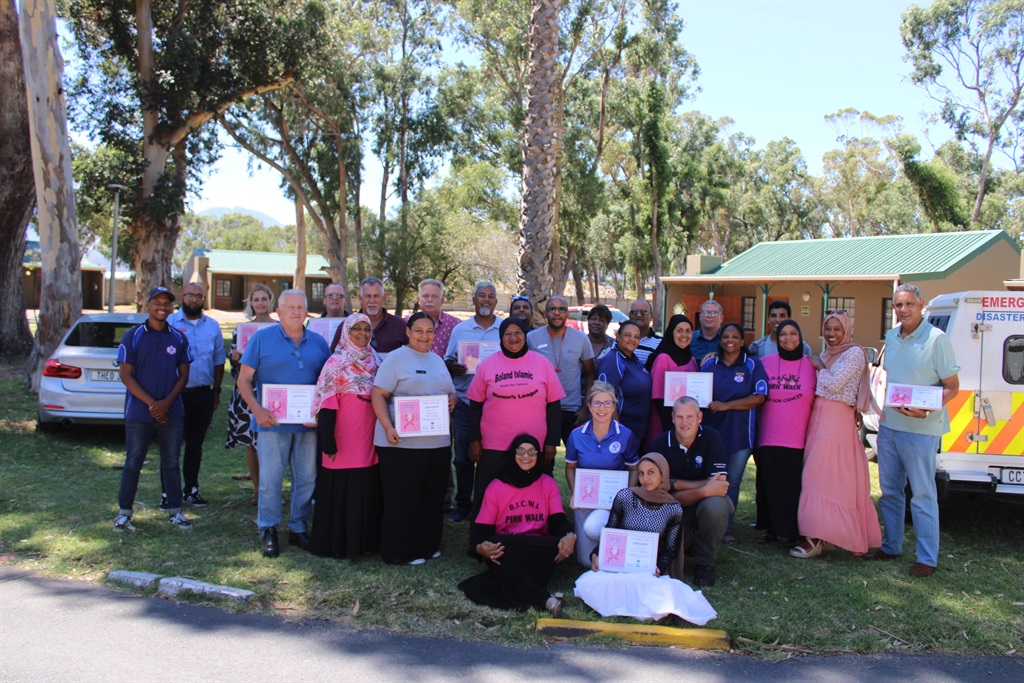 Certificates of appreciation were handed out by th