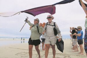 Local couple tough out coast-to-coast walk
