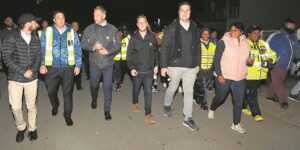 Senior municipal officials join NHW patrol