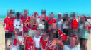 Love’s a beach on Valentine’s Day