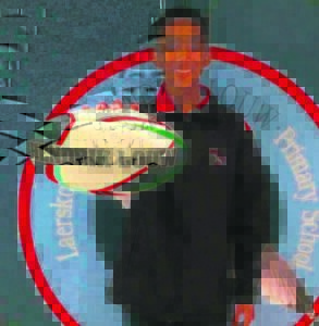 Caleb gaan ’n streeptrui dra!