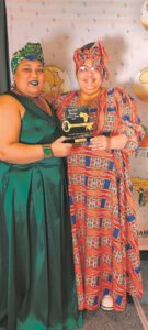 Local author honoured