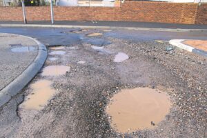 Bumpy ride as potholes appear all over Helderberg roads