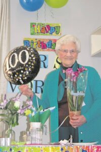 Tannie Christina vier 100ste jaar