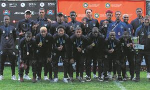 Silverware for Young Bafana
