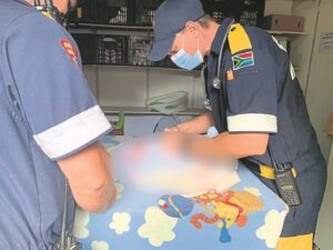 Yet another baby saved