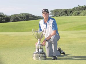 Strand-gholfspeler wen Sishen Ope