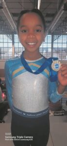 Gymnast bags gold