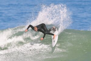 Surf’s up! Masencamp’s gnarly move