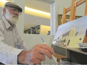 Local artwork at Ndiza