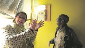 Nomzamo households electrified