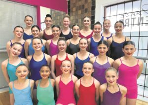 Outline dancers strut their stuff