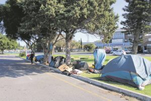 Bylaws invoked with homeless