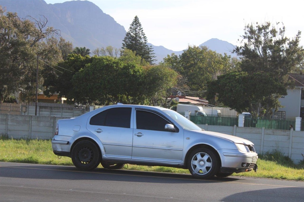The second vehicle that was apparently involved in