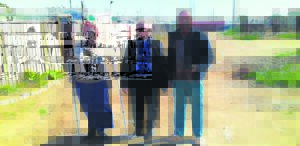 New walking sticks for Helen Square elder