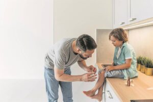 Be very vigilant about treating minor open wounds properly
