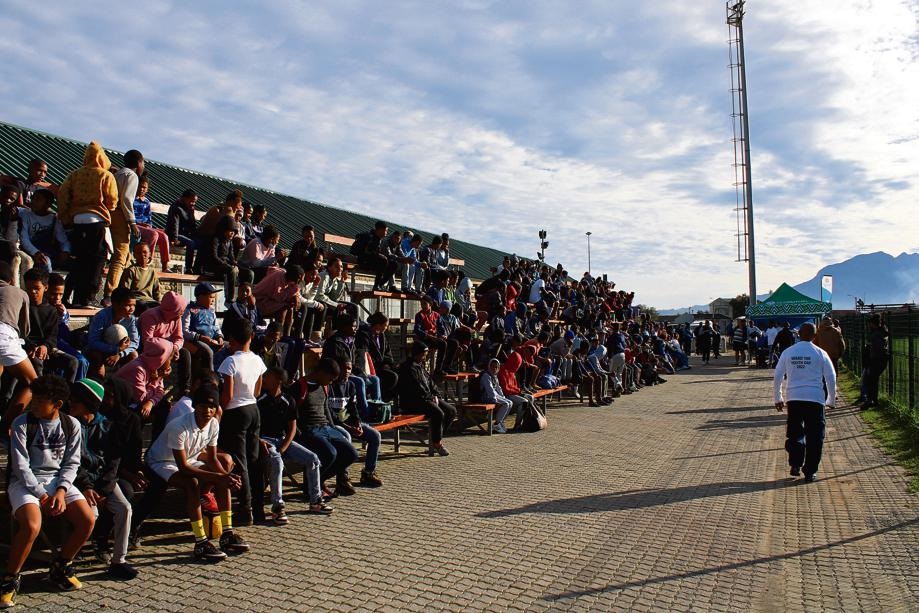 Well over 200 youth were in attendence and compete