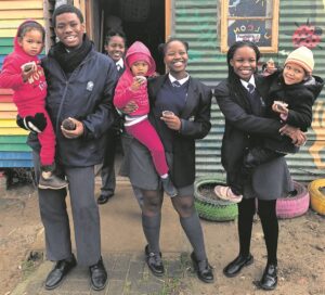 Helderberg High makes a difference on Madiba Day