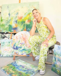 Art, wine auction at Avontuur Estate