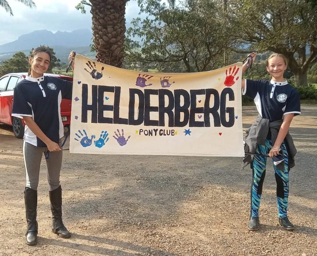 Helderberg Pony Club will host its May Day show in Firlands this Thursday (1 May). Chloé Holtrop and Haley Botha are looking forward to the event.